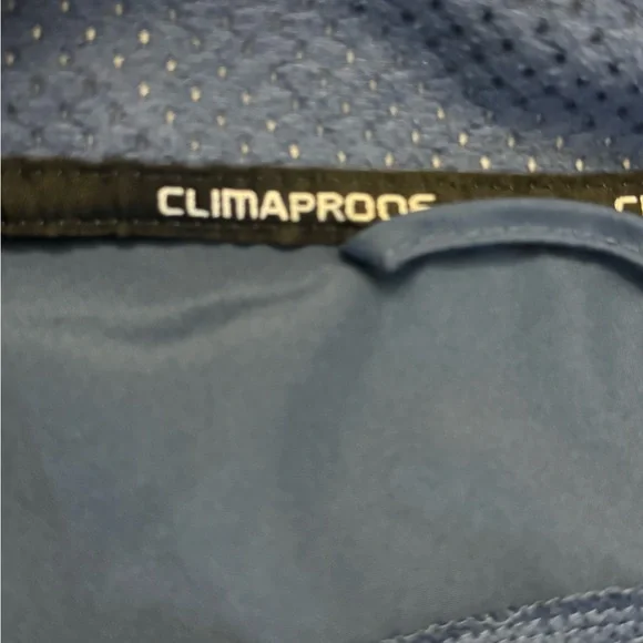 Adidas Clima365 Response Windbreaker Jacket Blue Full Zip Running Mens M - Picture 6 of 11